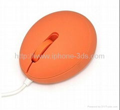 USB Egg Shape Optical Wheel Scroll Mouse