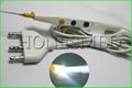 Illuminating electrosurgical pencil