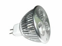 MR16 led spotlight 3*1W