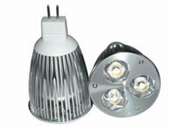 MR16 led spotlight 3*2W