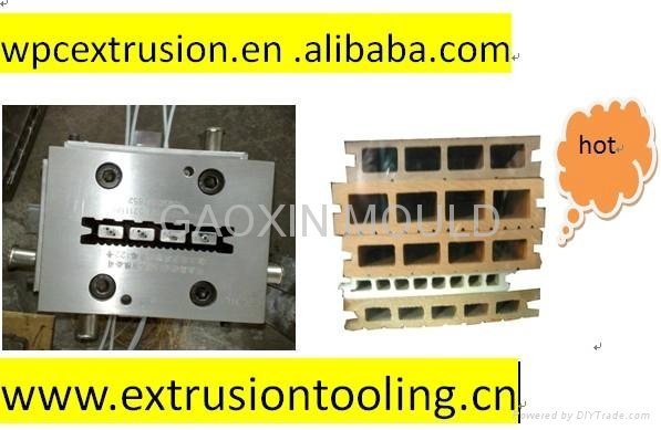 WPC Extrusion Mould for Solid Decking  4