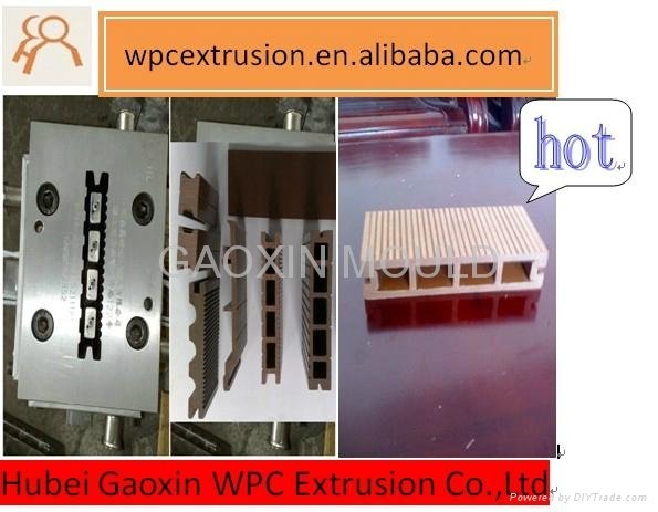 WPC Extrusion Mould for Solid Decking  5