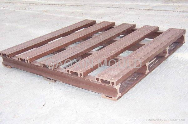 Wood Plastic Pallet Extrusion Mould,Free Heating PLATE,CAD/OEM Service 2