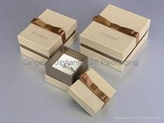 paper jewelry packaging boxes made in Qingdao,China