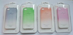 Water droplet pc cover case for iphone4