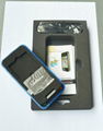 white  2Phone Dual SIM Power Case For iPhone 4  4