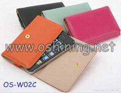 LEATHER cover cases FOR IPHONE 4G/ipad 2