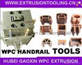 WPC handrail railing mould