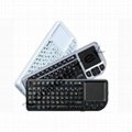 2.4G Ultra Mini Backlit Wireless Keyboard with Touchpad & Laser Pointer 4