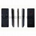 Mini Wireless Keyboard + Touchapd + IR Learning Remote Control 3 in 1 3