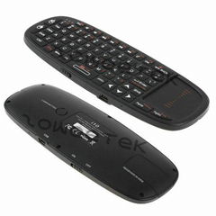 2.4G Utra Slim Mini Wireless Keyboard with Laser Pointer