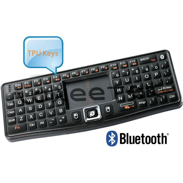 With DPI Adjustable Touchpad Mini Bluetooth Wireless Keyboard 
