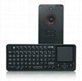 Mini Bluetooth TV Remote Control Keyboard with Touchapd &IR Learning Function 4