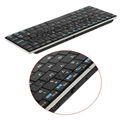 Stainless Steel Housing Mini Wireless Bluetooth Utra thin Keyboard 3