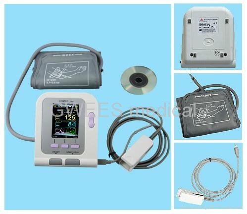 multifunctional electronical blood pressuere monitor(Oxygen probe)--GWEES 5