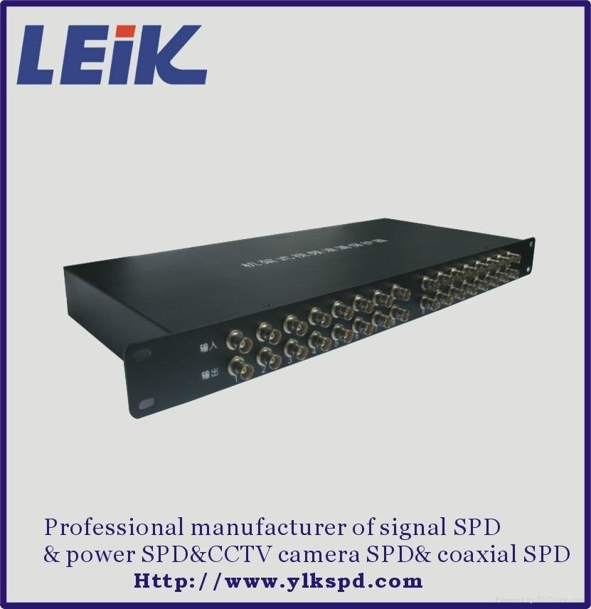 24 channel video signal lightning protection