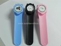 fashion colors silicone slap on watch 3
