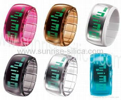 cheap promotion gift plastic LED watch