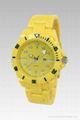 hot selling japan movt quartz plastic waterproof watch