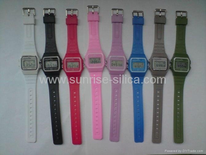 cheap wholesale colorful plastic digital watch