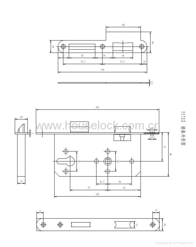 Mortise lock(72Z) 5