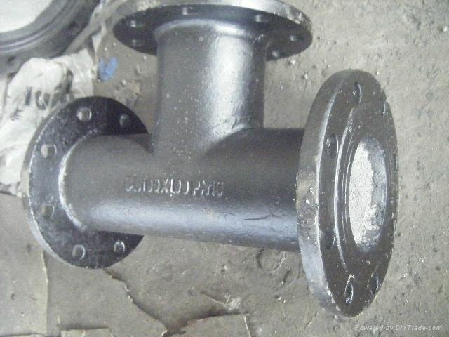 Ductile iron tee  pipe fittings