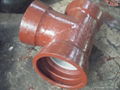 Ductile iron tee  pipe fittings 2