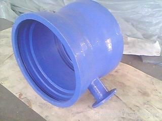 Ductile iron tee  pipe fittings 4