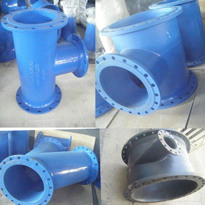 Ductile Cast Iron Flange Pipe Fittings