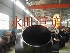 Butt-welding steel pipe fittings