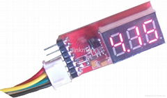 voltage indicator for lipo battery pack