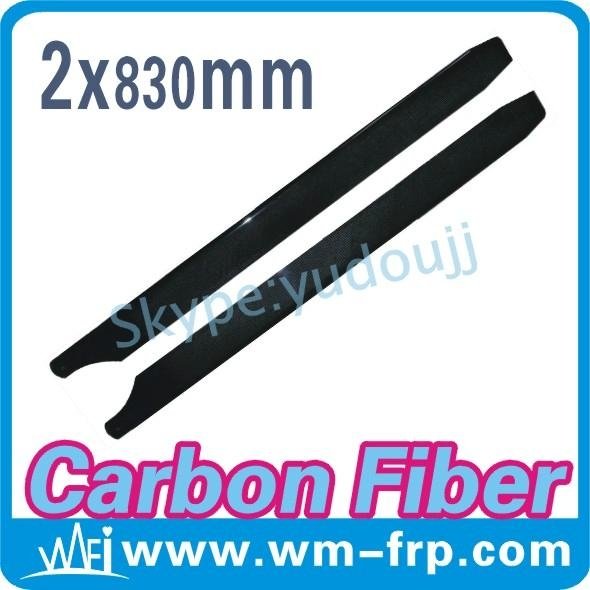 carbon fiber blade 830mm for rc helicopter wholesale 