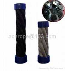 Combination rope for playground