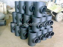 carbon steel tee pipe fittings