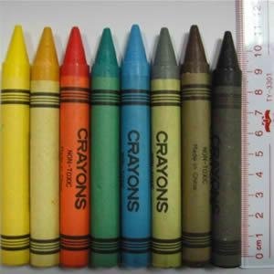 Plastic Crayon of Wax Series 4