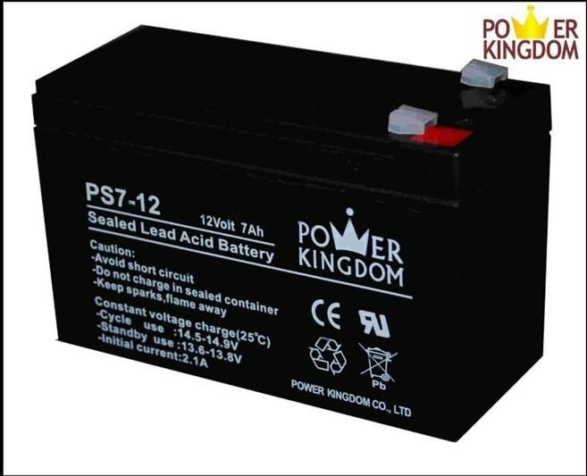 Sealed lead acid battery 12V 7AH