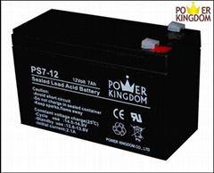 Sealed lead acid battery 12V 7AH