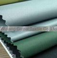 Oxford Fabric With PVC PU Gold  Silver