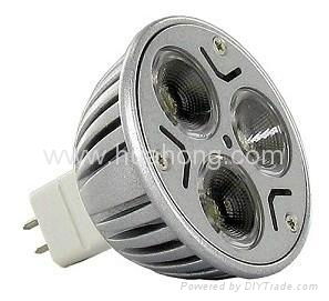 LED MR16 3X1W 