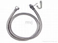 Stainless Steel Flexible Shower Hose EPDM PVC tube 5