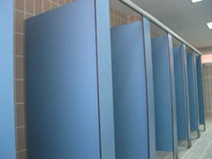 High Pressure Compact Laminate Toilet Partition aluminium