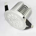 LED暢銷型天花燈供18X1W LED 2