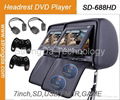 Car Headrest DVD Player