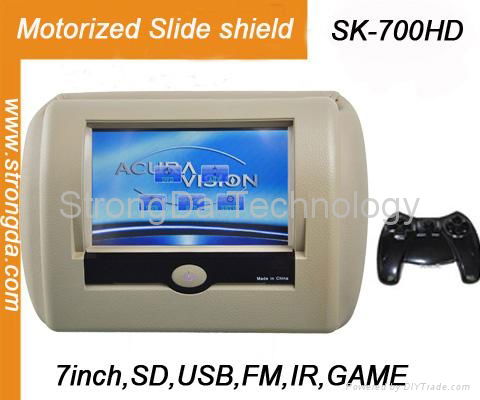 Car Headrest DVD Player  5