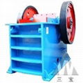 Mobile jaw crusher