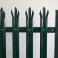 Galvanized Palisade Fence 1