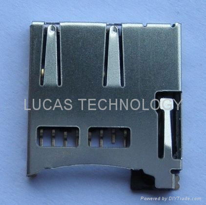 T-F push&push Card Connector