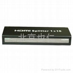 HDMI分配器一分十六HDMI一進十六出HDMI一拖十六