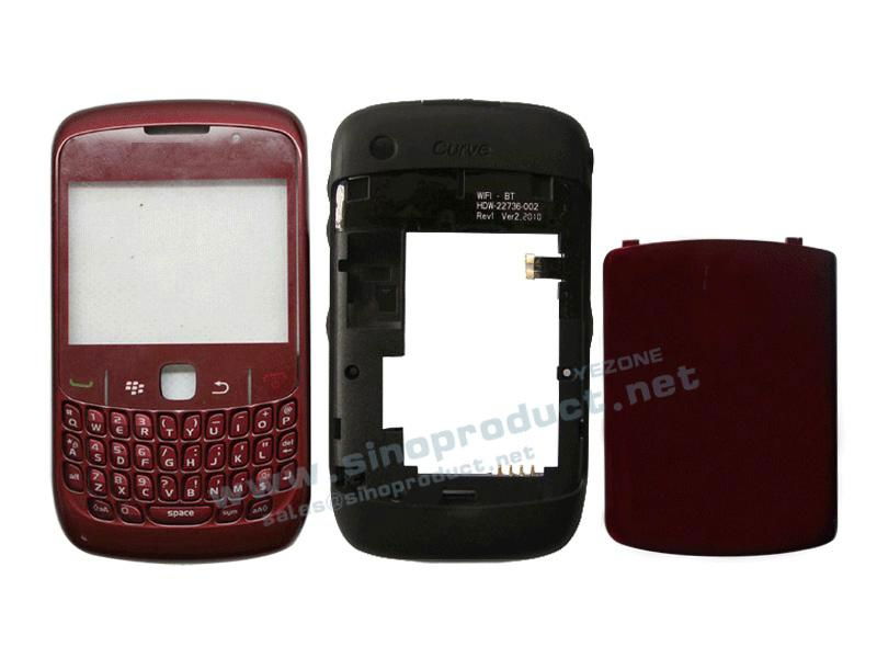 For BlackBerry Curve 8520 New housing colorful 3