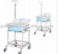 Stainless Steel Baby Bassinet 1